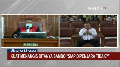Momen Kuat Ma'ruf Menangis, Tidak Menyangka Ferdy Sambo Berbuat Hal Ini ke Kuat