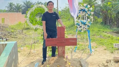 Potret Adik Brigadir J, Reza Hutabarat