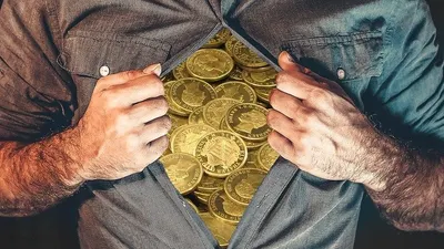 Ilustrasi orang yang sulit menjadi kaya raya.