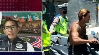 Sandiaga Uno Komentari Ulah Turis WNA Bali