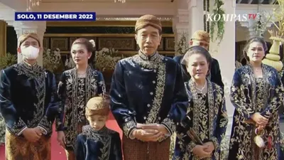 Kenalkan Budaya pada Upacara Ngunduh Mantu Kaesang dan Erina, Jokowi Ajak Masyarakat Cinta Budaya Indonesia