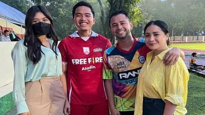 kebersamaan Rafi Ahmad dan Nagita Slavina bersama Kaesang pangarep dan Erina gudono