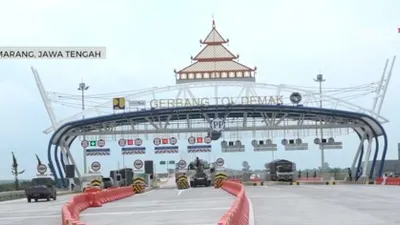 Sambut Nataru, Tol Semarang-Demak Dibuka Tanpa Dipungut Biaya Alias Gratis