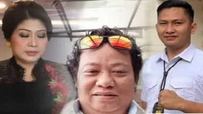 kolase foto  istri Ferdy Sambo yang bernama Putri Candrawathi, kuat Maruf dan mendiang brigadir Yosua