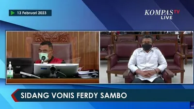 Tanpa Ragu, Hakim Wahyu Putuskan Vonis Hukuman Mati kepada Ferdy Sambo