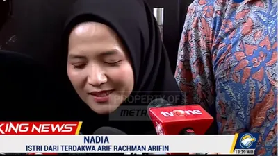 Nadia, istri dari Arif Rachman membongkar niat suaminya selama bekerja termasuk saat jadi anak buah Ferdy Sambo.
