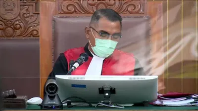 Ketua Majelis Hakim Wahyu Iman Santoso yang sedang menjadi sorotan, (Foto: Istimewa)