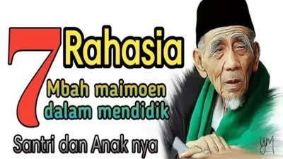 Ingin Punya Anak Sukses? Berikut 7 Kunci Sukses Mbah Moen dalam Mendidik Anak dan Santri