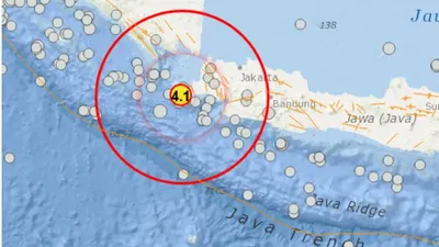 Info BMKG Hari Ini: Gempa 4,1 Magnitudo Mengguncang Pandeglang Banten, Masyarakat Perlu Waspada Gempa Susulan