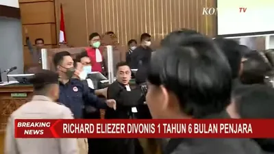Terciduk! Tak Hanya LPSK, Ini Momen Kesigapan JPU Jaga Eliezer, jadi ‘Pagar Hidup’ Halau Pengunjung Sidang