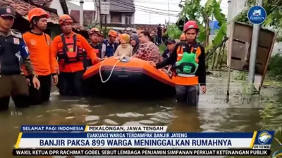 Diterjang Banjir Bandang, Ratusan Orang di Jawa Tengah Ini Terpaksa Mengungsi ke Tempat Aman!