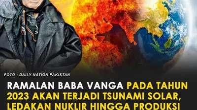 5 Ramalan Ekstrim Baba Vanga di Tahun 2023 Tentang Nasib Dunia, Kamu Percaya?