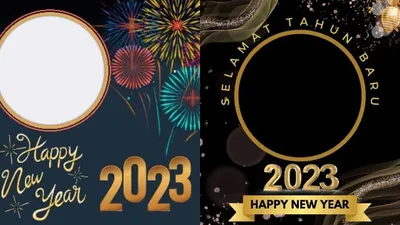 kumpulan link twibbon Selamat Tahun Baru 2023