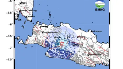 Gempa Bumi 4,3 M Guncang Cianjur Pagi ini, Warganet Lapor Bangunan Runtuh dan Korban Luka-luka