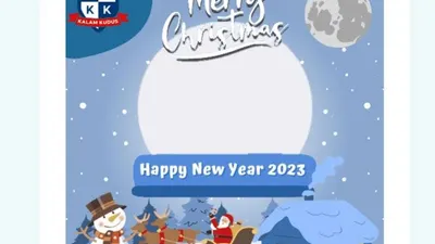 15 Link Twibbon Natal dan Tahun Baru 2023 Keren, Cocok Untuk Dibagikan ke Media Sosialmu 