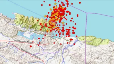 Gempa Bumi Merusak di Kota Jayapura dan 3 Sesar yang Berada di Sekitarnya