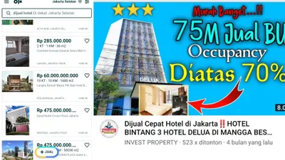 Benarkah Fenomena Hotel-hotel Mewah Dijual di Situs Jual Beli? Simak Faktanya di Sini!