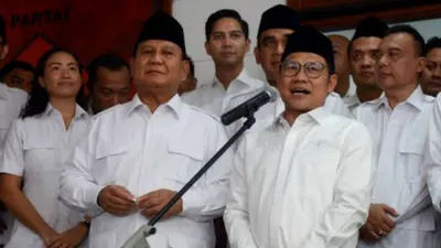 Prabowo Subianto dan Cak Imin