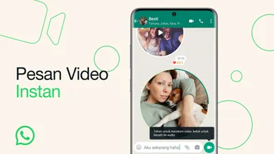 Illustrasi. WhatsApp 