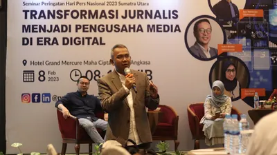 CEO Promedia : Jurnalis Ingin Jadi Pengusaha Media, Wajib Berkolaborasi