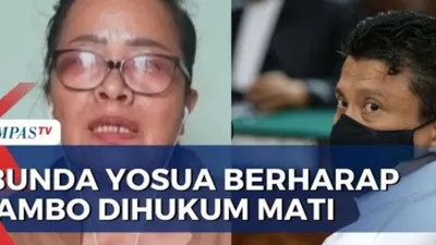 Beginilah Ibunda Brigadir J Berharap Ferdy Sambo Dihukum Mati, Rosti Simanjuntak: Anak Kami Telah Terbunuh ...