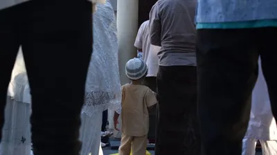 Sholat Idul Adha di pelataran Masjid Raya Bandung, Kota Bandung. Menjelang Hari Raya Idul Adha, sudah banyak masyarakat yang menunggu informasi terbaru kapan 1 Dzulhijjah 1444 H.