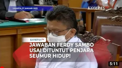 Beginilah Jawaban Ferdy Sambo Usai Dituntut Pidana Seumur Hidup
