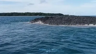 Fenomena Aneh Munculnya Pulau Baru Akibat Gempa Bumi Maluku