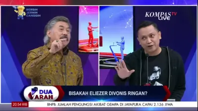 Ronny Talapessy Ungkap Richard Eliezer Harusnya Dilepaskan Bukan Dibebaskan, Buat Gayus Lumbuun Tegaskan Ini!(Tangkap Layar YouTube KOMPASTV)