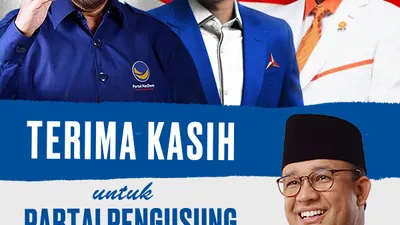 Anies Baswedan Sumringah! Atas Dukungan PKS dan Demokrat, Visinya Akan Menjadi Kenyataan