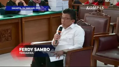 Lewat Pleidoi, Ferdy Sambo Curhat Dirinya Putus Asa dan Frustrasi Dapat Tekanan yang Luar Biasa dari Publik