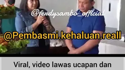 Beredar Video Lawas Ulang Tahun terdakwa Ferdy Sambo, Warganet: Suaranya Ibu PC kok Beda ya? Komentarnya Bikin Ngakak
