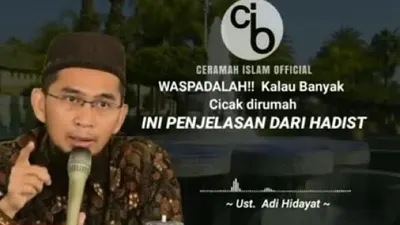 Kejamkah Jika Membunuh Cicak, Begini Penjelasan&nbsp;Ustaz Adi Hidayat