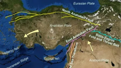 Mengerikan! Penyebab Gempa Turki M 7,8 Sangat Mematikan, Ternyata Terjadi Fenomena Tectonic Escape, Apa Itu?