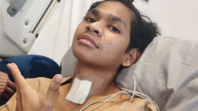 David Ozora latihan berjalan