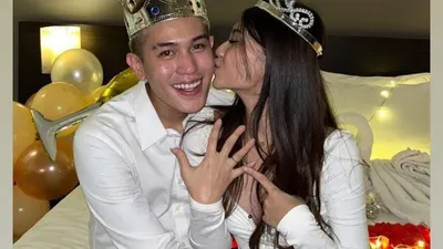  Julian Jacob dikabarkan telah melamar Mirriam Eka yang membuat netizen justru memberikan komentar kurang baik