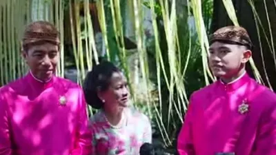 Ungkapan Kaesang Usai Jalani Sungkeman dan Siraman, Kaesang: Seneng Banget..
