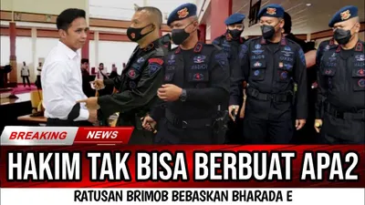 Hakim Tak Berkutik, Ratusan Anggota Brimob Serbu PN Jaksel untuk Bebaskan Richard Eliezer, Cek Faktanya!