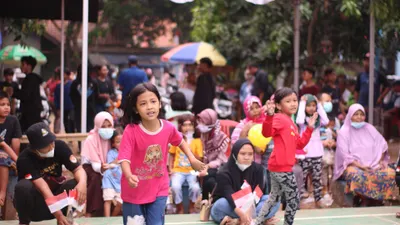Ilustrasi ide hadiah lomba 17 Agustus untuk anak-anak.