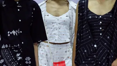 Ilustrasi Trend Batik Wanita 