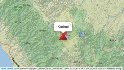 Gunung Kerinci Meletus hingga Ketinggian 900 Meter, Masyarakat Dihimbau Lakukan Hal Ini!