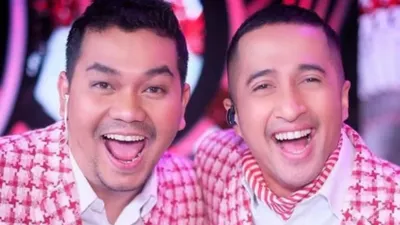 Potret Irfan Hakim dan Indra Bekti saat mengisi acara bersama 