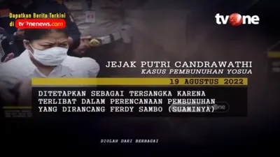 Rekam Jejak Putri Candrawathi dalam Kasus Pembunuhan Brigadir J, dari Tersangka hingga Jadi Saksi Mahkota