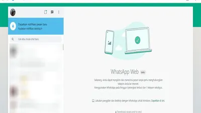 Potongan gambar dari Wa web 