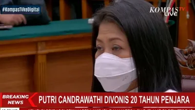 Lesu dan Sayu Putri Candrawathi di Vonis 20 Tahun Penjara