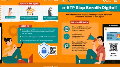 Anti Ribet! Tak Perlu ke Dukcapil , Begini Cara Buat e-KTP Digital Hanya Bermodal Smartphone