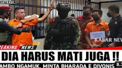 Gempar! Ferdy Sambo Ngamuk di Penjara Minta Bharada E Divonis Mati Juga, Benarkah?
