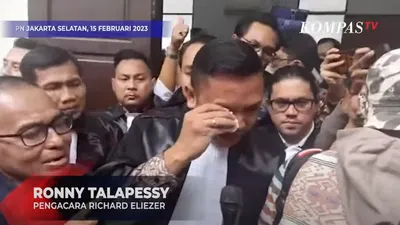 Terpopuler! Tangis Haru Ronny Talapessy Hingga Kamaruddin Simanjuntak Pasca Vonis Richard Eliezer! (Tangkap Layar YouTube KOMPASTV)