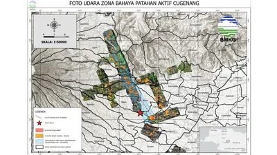 BMKG Imbau 9 Desa di Atas Sesar Cugenang Dijadikan Kawasan Terbuka Tanpa Bangunan