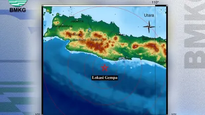 Info Terbaru! Kepala Balai BMKG Tangerang Sebut Gempa Pangandaran Magnitudo 4.3 Tidak Berpotensi Tsunami